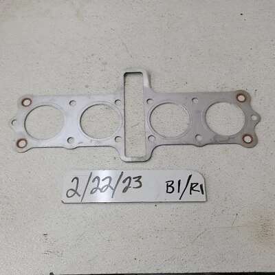 NOS 1977 - 1979 SUZUKI GS 750 CYLINDER HEAD GASKET Foto 1 de 4