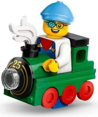 Train Kid LEGO Series 25 Collectible Minifigure 71045 - Imagem 1 de 3