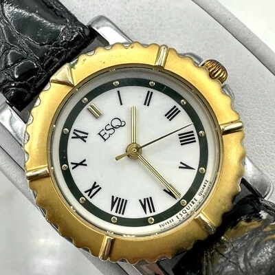 Reloj Mujer ESQ Esquire 100075 Cuarzo Suizo Tono Inoxidable y Dorado, Batería Nueva Foto 1 de 4