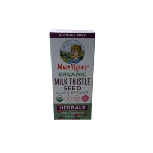 MaryRuth Organics Milk Thistle Seed Liquid Drops 1 oz - Picture 1 of 1