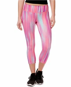 Nuevo IDEOLOGÍA Mujer Estampado Capri Recortado Leggings Campeón Entrenamiento Yoga Activo - Imagen 1 de 7