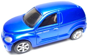 MAISTO CHRYSLER PANEL CRUISER BLUE 1:64 DIECAST 2 3/4" CAR WITH SILVER RIMS - Picture 1 of 6