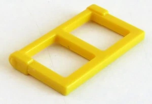 2 x LEGO - vetro finestra / inserto finestra per finestra 1 x 2 x 3, giallo # 60608 - Foto 1 di 1