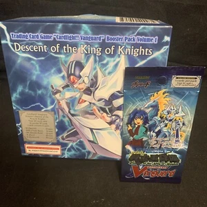 Cardfight Vanguard Descent of the King of Knights Booster Pack VGE-BT001 NEW - Picture 1 of 4