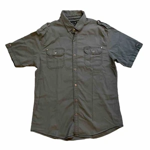 Paper Denim & Cloth Mens Button Down Pockets Stretch Fabric Dress Shirt - L - Picture 1 of 3