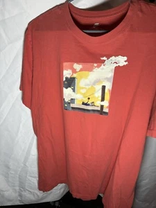 Nike The Tee Men’s Red XL Athletic T-Shirt XLarge Graphic Print - Picture 1 of 5