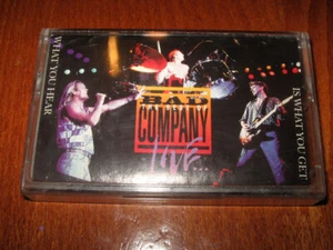 The Best Of Bad Company Live..What You Hear MADE IN BULGARIA CASSETTE New Tape  - Picture 1 of 3