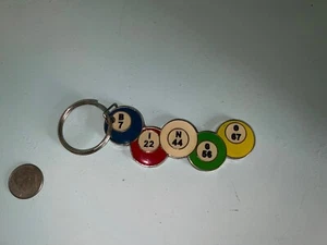 Lindo LLAVERO BINGO de metal - Imagen 1 de 2
