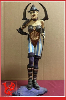 Estatua de Attakus Libertine y certificado de autenticidad nuevo en caja original 2000 firmado John Bolton resina Foto 1 de 4