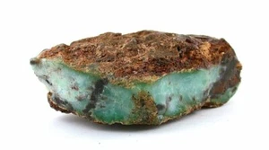 399 Gram 14.09 Oz. Natural Green Chrysoprase Cab Cabochon Gem Rough EBS4527 - Picture 1 of 6