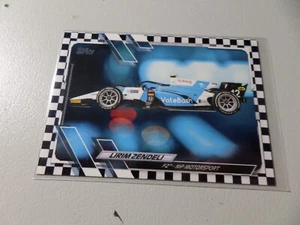 2021 Topps Formula 1 F2 Cars Checkered Flag Lirim Zendeli #120 - Picture 1 of 1