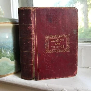 1834 Comics and Tragics: Merry and Wise Sayings and Doings - Scarce Joke Book - Picture 1 of 10