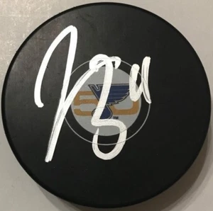 JAKE ALLEN SIGNED ST LOUIS BLUES PUCK W/CASE COA - Picture 1 of 1