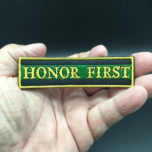 Border Patrol Honor First Hook and Loop Morale Patch Ships Free In The USA PAT-8 - Picture 1 of 2