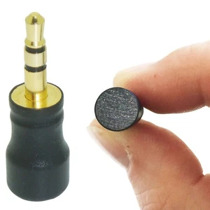 Tiny Sensitive External Microphone For Dell / Sony Laptop 3.5mm Jack Plug Mic - Picture 1 of 9