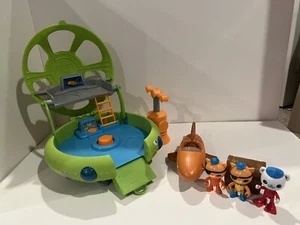 2012 Mattel Octonauts Launch And Explore Octo Lab Tested- No Tubes- with figures - Picture 1 of 3
