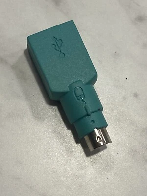 MICROSOFT USB Female to PS/2 Male Adapter Converter for Mouse PS2 - Image 1 of 4