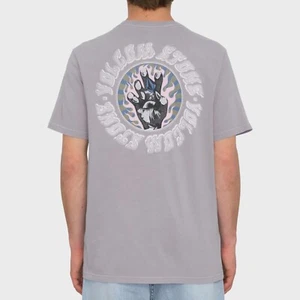 VOLCOM - Mens Stone Oracle T-Shirt - Violet Dusk - Summer Short Sleeve Tee - Picture 1 of 4