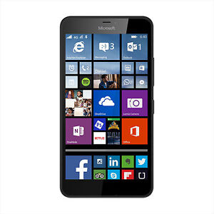 Microsoft Lumia 640 XL 8GB Black (Unlocked) Fair Condition