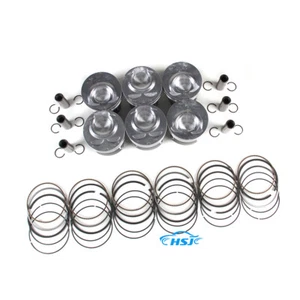 VR6 3.6L Engine Pistons & Piston Rings Kit Fit For VW Atlas Passat AUDI Q7 - Picture 1 of 9