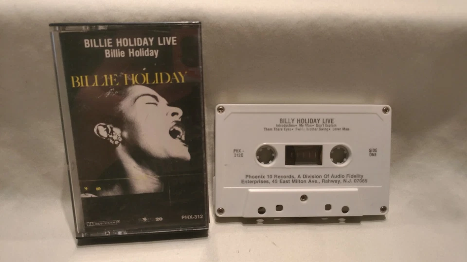 BILLIE HOLIDAY - Billie Holiday Live, cassette, Phoenix 10 Records Foto 1 de 1