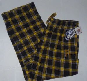 NEW MLB Pittsburgh Pirates Flannel Loungewear Sleepwear Pants Men 2XL XXL NWT - Picture 1 of 1
