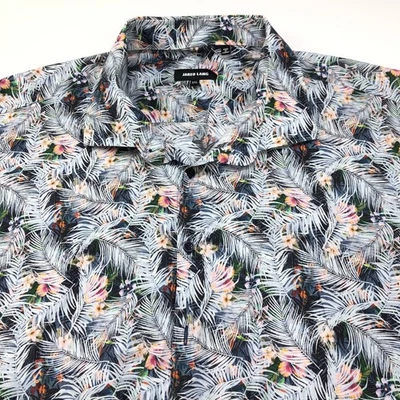 Jared Lang XXXL Button Short Sleeve Casual Hawaiian Floral Pocket Collared Shirt - Image 1 of 4