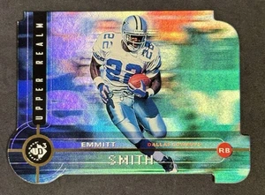 1998 Upper Deck UD3 Upper Realm Emmitt Smith #252 Rainbow Die-Cut 13/100 Cowboys - Picture 1 of 2