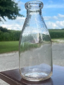 Connersville In. TREQ 3 Cent Store Milchflasche Eigentum Milchhändler verbunden - Bild 1 von 10
