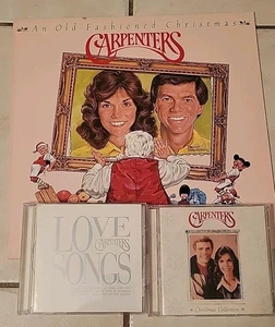 CARPENTERS An Old-Fashioned Christmas Lp w/Bonus Double Christmas CD & Love Song - Picture 1 of 24