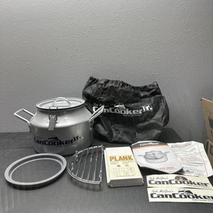Seth McGinns Can Cooker Jr. Camping 2 Gallon Aluminum Steamer Cooking Pot - Picture 1 of 10