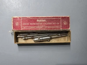 Starrett No. 124 Innen Mikrometer Messschieber Messgeräte Maschinist Werkzeuge - Bild 1 von 2