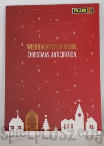 Faller H0 190025 Calendario de Adviento Figuras Navidad Antigüedad - Imagen 1 de 2