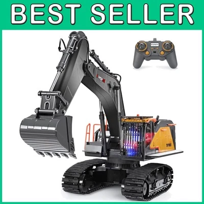 Excavator Toy with 3 Separate Motors - Realistic Sounds - Image 1 of 4