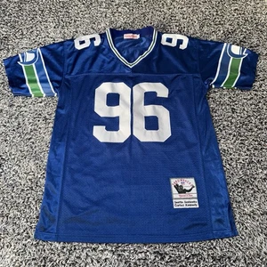 Mitchell & Ness Cortez Kennedy #96 Seattle Seahawks jersey Size 46/Large - Picture 1 of 12