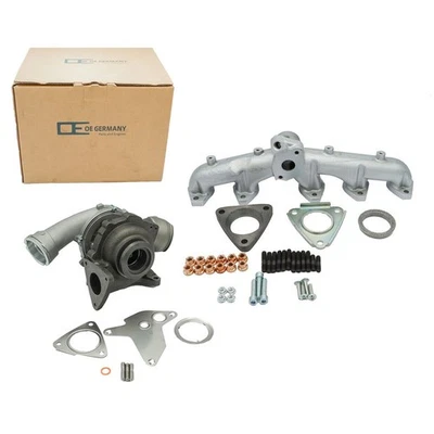 Turbolader+Krümmer für VW T5 2.5 TDI 5 Zylinder 070145701RV 070253031F BNZ - Bild 1 von 4