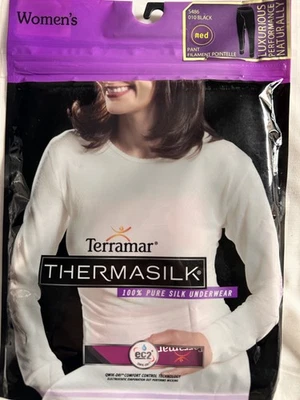 Thermasilk Mujer Mediano Negro Pantalones Sedas Pointelle Ropa Interior Térmica Nuevo de Lote Antiguo Foto 1 de 4