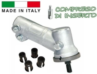 COPPIA CONICA UNIVERSALE JOANS CON INSERTO PER DECESPUGLIATORE STIHL HUSQVARNA - Immagine 1 di 2