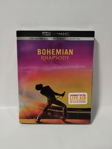 Bohemian Rhapsody 4K UHD + Blu-Ray + Digital W/Slipcover OOP HTF NEW - Picture 1 of 4
