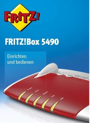 AVM Fritz!box 5490 WLAN Router / Fiber Router  / Glasfaser Router - Bild 1 von 3