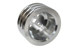 Water Pump Pulley, 3 Groove, Aluminum, Ford Small Block [18-0302-3WPA] - Picture 1 of 3