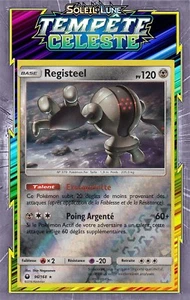 Registeel Reverse - SL07:Tempête Celeste - 96/168 -Carte Pokemon Neuve Française - Imagen 1 de 1