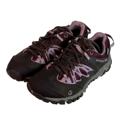 Merrell женщин все Out Blaze водонепроницаемый черный/румяна США 5 NIB - Изображение 1 из 4