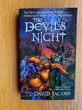 David Jacobs The Devils Night: New Universal Monsters 1st US PBO ed Fine