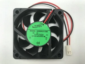 1X ADDA AD0605LX-D90 6CM 5V 0.21A Dahua Hard Disk Video Recorder Cooling Fan - Picture 1 of 3
