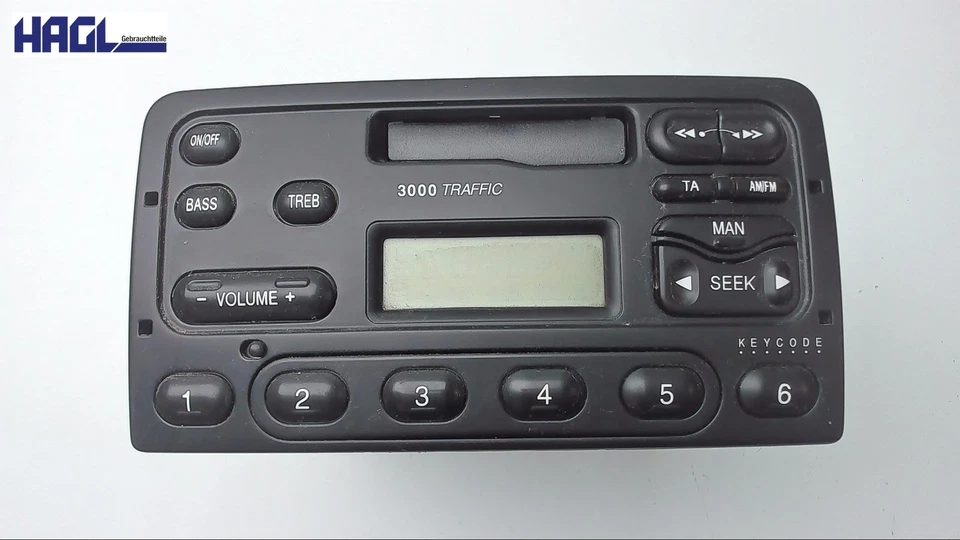 Radio Kein Code Vorhanden 97FP18K876LA Ford Fiesta Jbs/jas Limousine - Bild 1 von 4