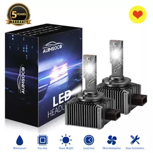 Bombillas LED blancas para Cadillac XLR 2006-2009 D1C/D1R/D1S 10000K - Imagen 1 de 12