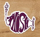 Phish Fish Fishman Donut Premium Quality Sticker Trey Anastasio 3x3.5 in