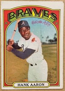 1972 TOPPS BASEBALL - YOU PICK - FAIR TO GOOD CONDITION - VINTAGE 1972