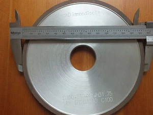 TechDiamondTools Diamond Grinding Resin Bond Wheel 1A1 6inch, 0.2" x 0.79" (WxT) - Picture 1 of 4